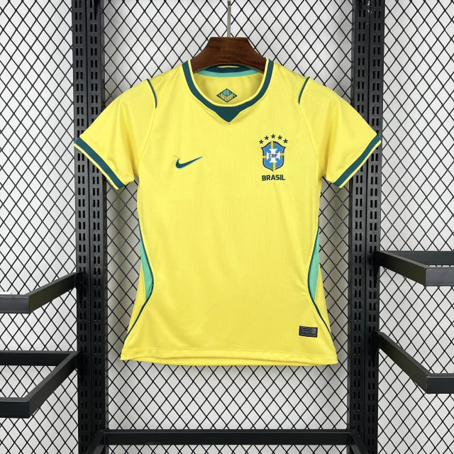 Camisa Feminina l Brasil Copa do Mundo 2026 - Versão Torcedor
